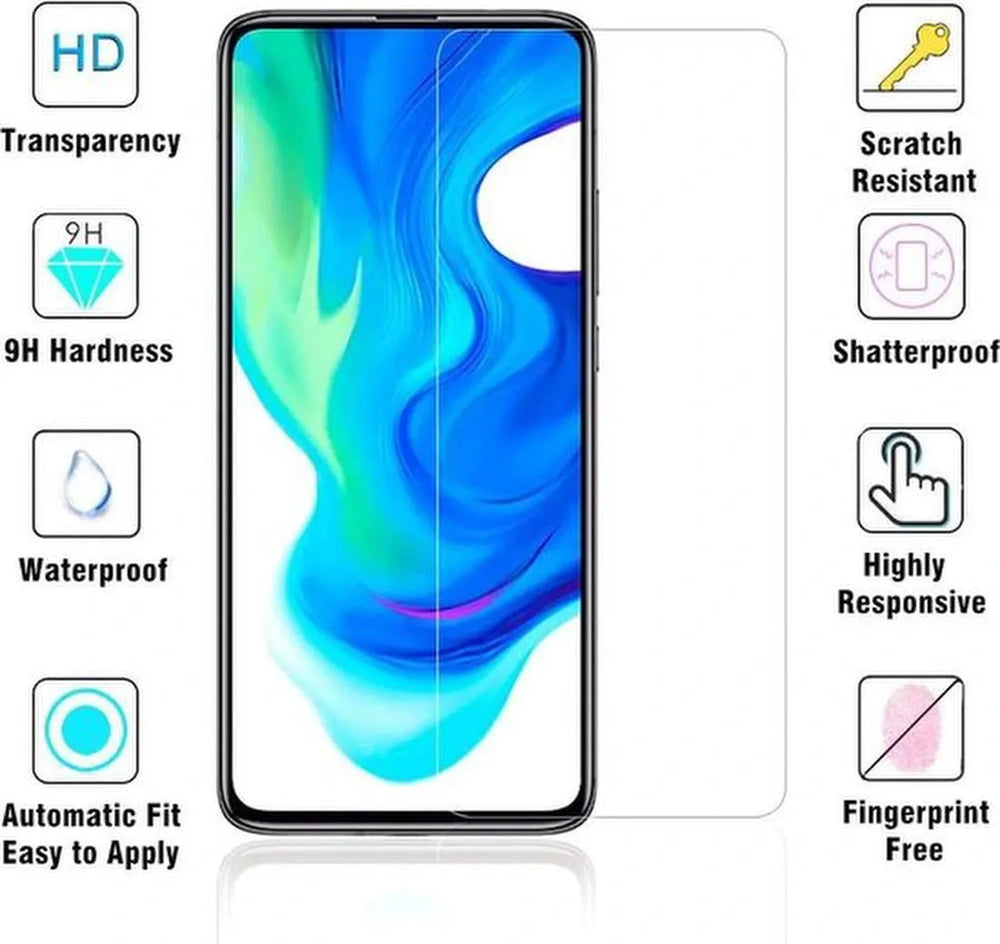 Xiaomi Poco F2 Pro Screenprotector Gehard 9H – Anti-kras – 2-Pack-Ilumina Benelux