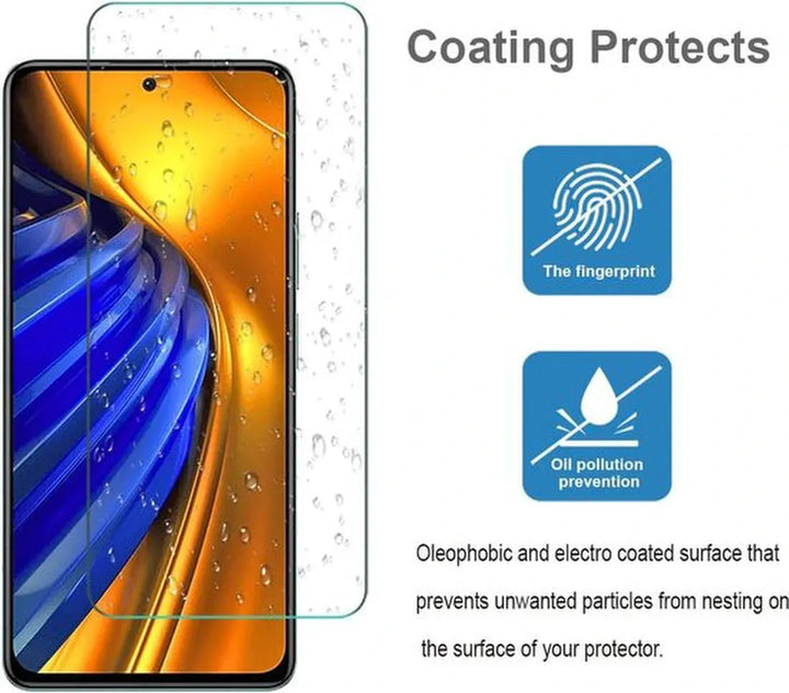 Xiaomi Poco F3 & Poco F4 5G Screenprotector Gehard 9H – Anti-kras – 2-Pack-Ilumina Benelux