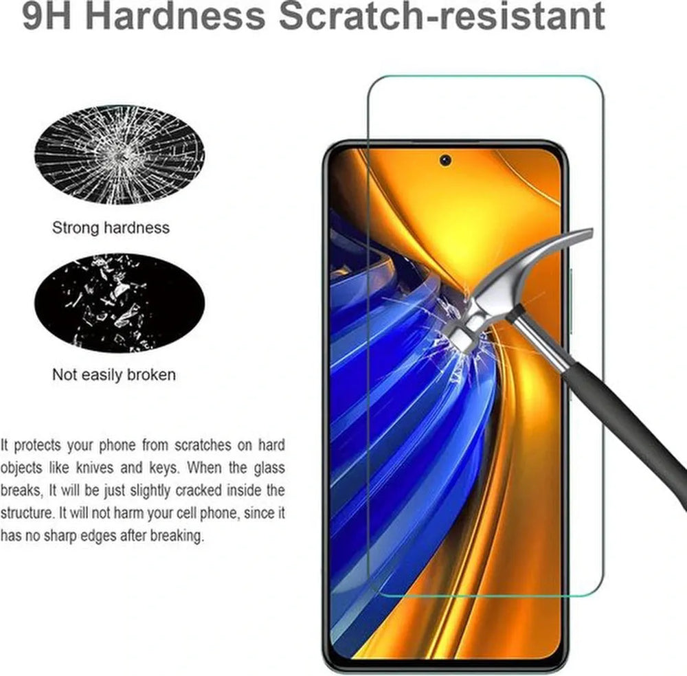 Xiaomi Poco F3 & Poco F4 5G Screenprotector Gehard 9H – Anti-kras – 2-Pack-Ilumina Benelux
