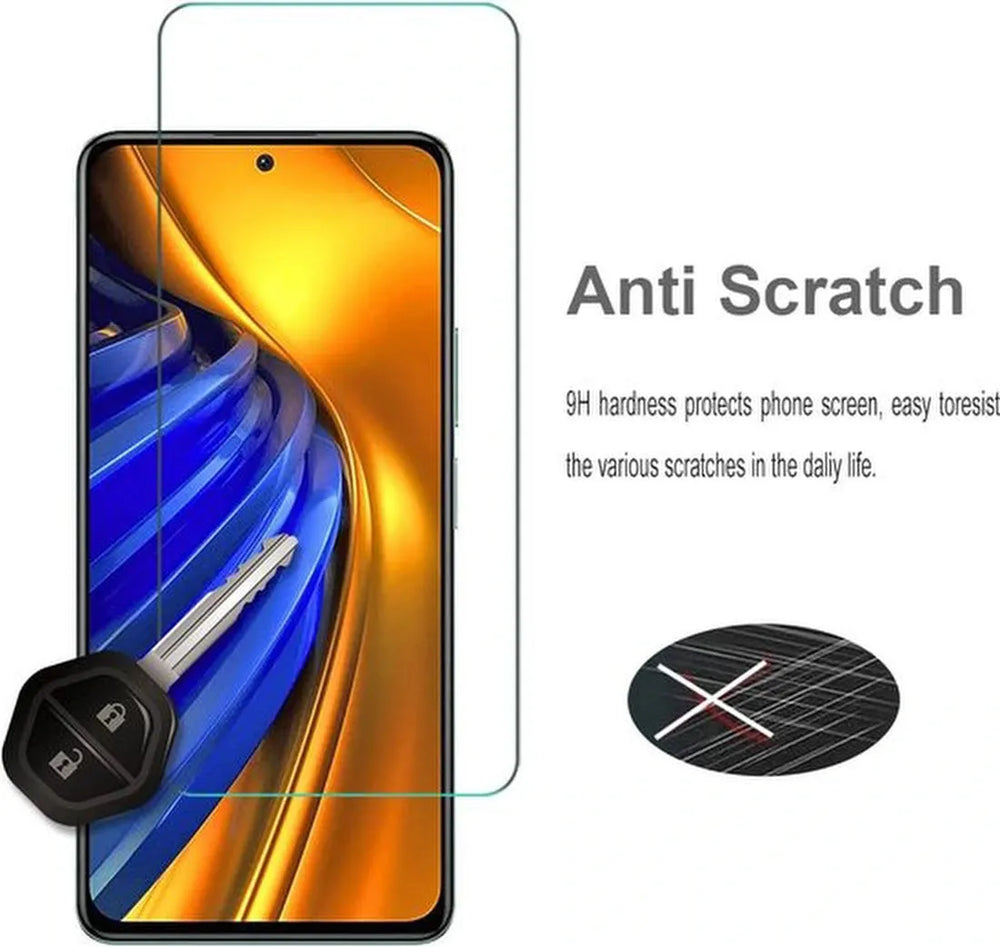 Xiaomi Poco F3 & Poco F4 5G Screenprotector Gehard 9H – Anti-kras – Tempered Glas – 1-Pack-Ilumina Benelux