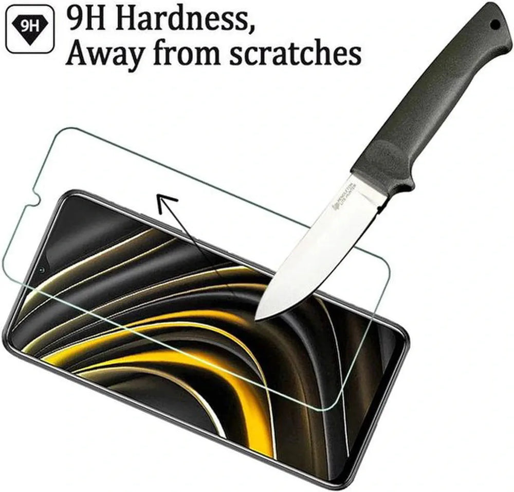 Xiaomi Poco M3 Screenprotector Gehard 9H – Anti-kras – Tempered Glas – 1-Pack-Ilumina Benelux