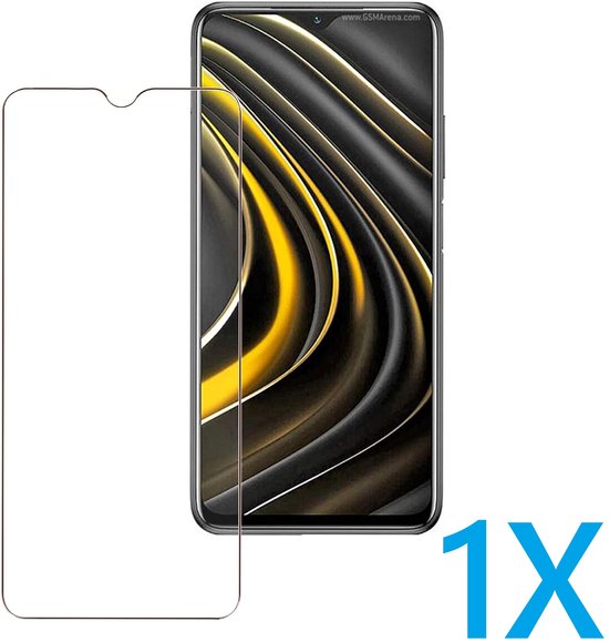 Xiaomi Poco M3 Screenprotector Gehard 9H – Anti-kras – Tempered Glas – 1-Pack-Ilumina Benelux