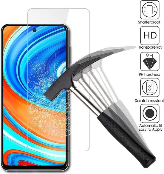 Xiaomi Poco X3 / X3 Pro Screenprotector Gehard 9H – Anti-kras – 2-Pack-Ilumina Benelux