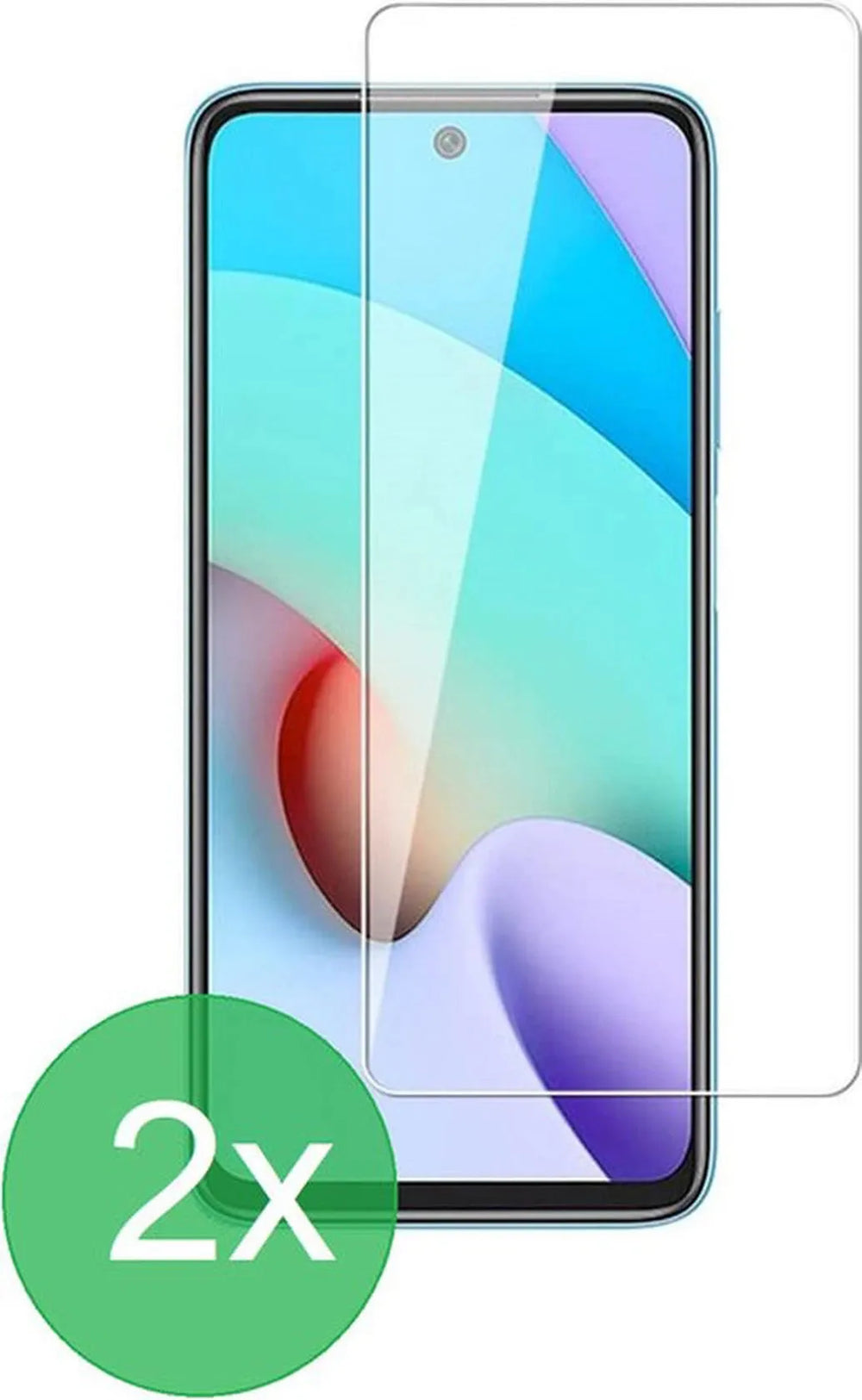 Xiaomi Redmi 10 2022 Screenprotector Gehard 9H – Anti-kras – 2-Pack-Ilumina Benelux