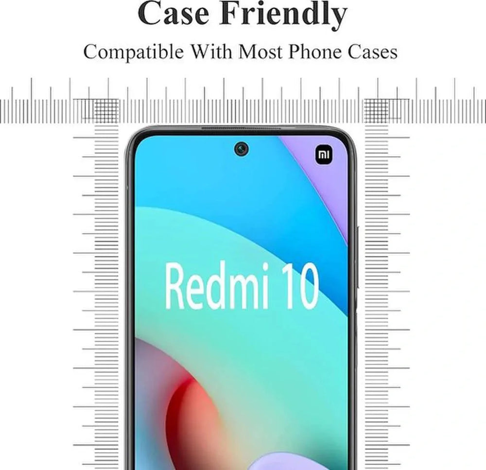 Xiaomi Redmi 10 & Redmi 10 2022 – 9H Gehard Glas – Anti-kras – 3-Pack-Ilumina Benelux