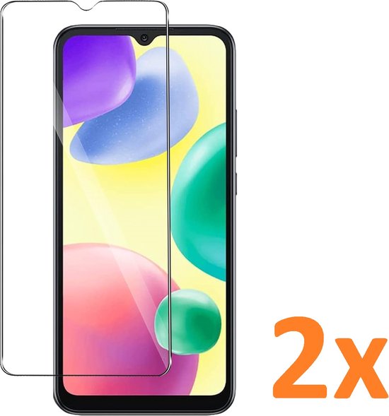 Xiaomi Redmi 10A – 9H Gehard Glas – Anti-kras – 2-Pack Tempered Glas-Ilumina Benelux
