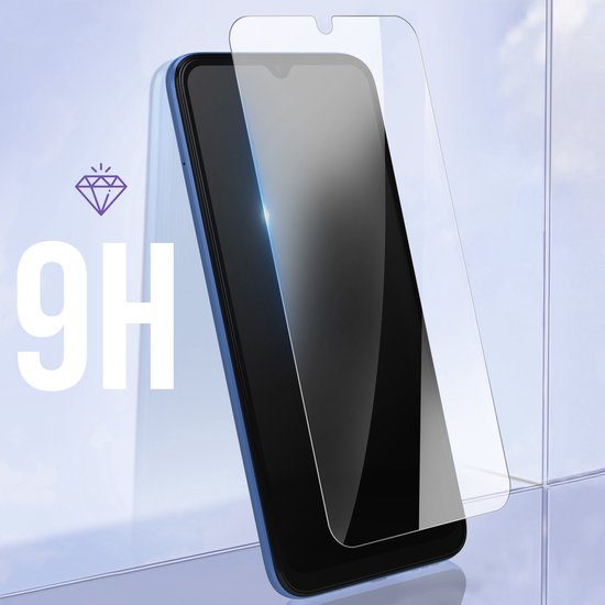 Xiaomi Redmi 10A Screenprotector Gehard 9H – Anti-kras – Tempered Glas – 1-Pack-Ilumina Benelux