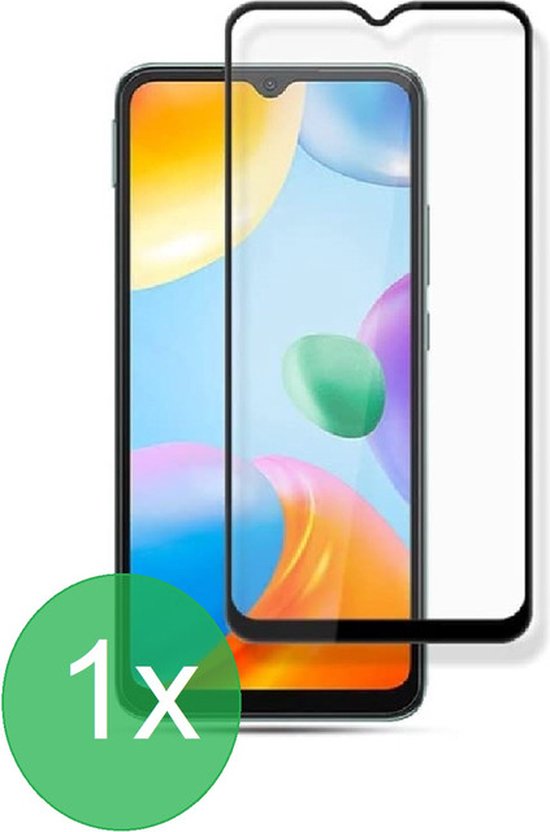 Xiaomi Redmi 10C & Poco C40 Screenprotector Full Cover Screenprotector Gehard 9H – 1-Pack-Ilumina Benelux