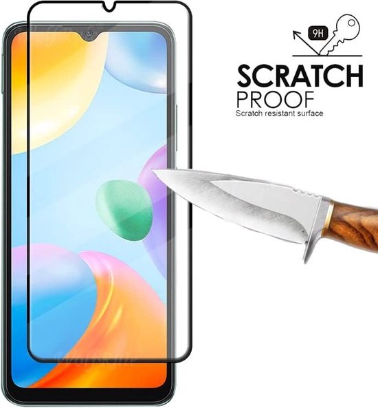 Xiaomi Redmi 10C & Poco C40 Screenprotector Full Cover Screenprotector Gehard 9H – 2-Pack-Ilumina Benelux