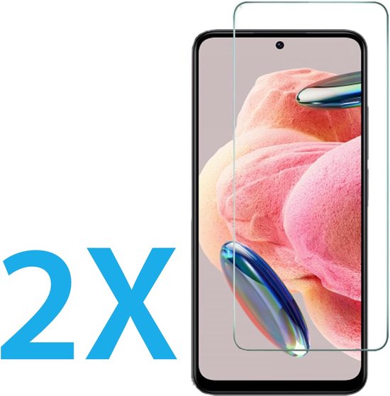Xiaomi Redmi 12 – 9H Gehard Glas – Anti-kras – Tempered Glas – 2-Pack-Ilumina Benelux