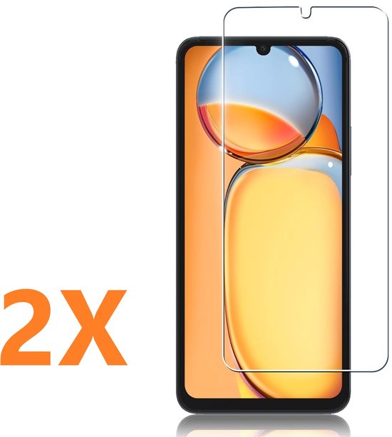 Xiaomi Redmi 13C & Poco C65 Screenprotector Gehard 9H – Anti-kras – 2-Pack-Ilumina Benelux