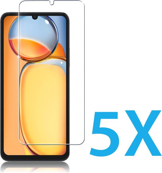 Xiaomi Redmi 13C / Poco C65 Screenprotector Gehard 9H – Anti-kras – 5-Pack-Ilumina Benelux