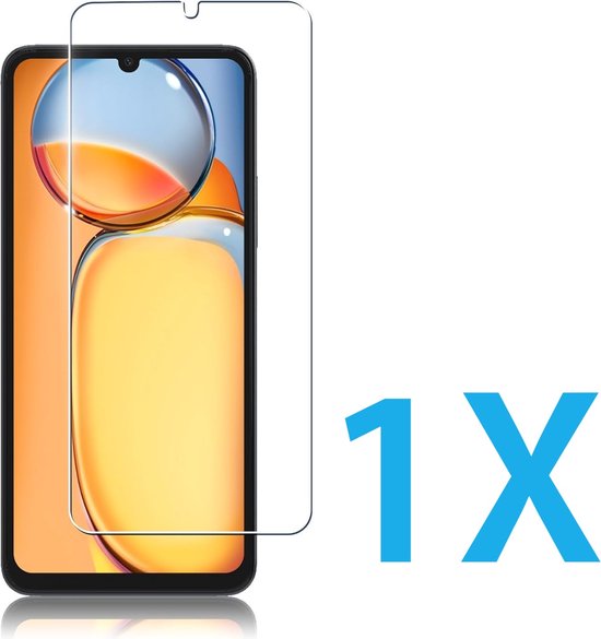 Xiaomi Redmi 13C / Poco C65 Screenprotector Gehard 9H – Anti-kras – Tempered Glas – 1-Pack-Ilumina Benelux