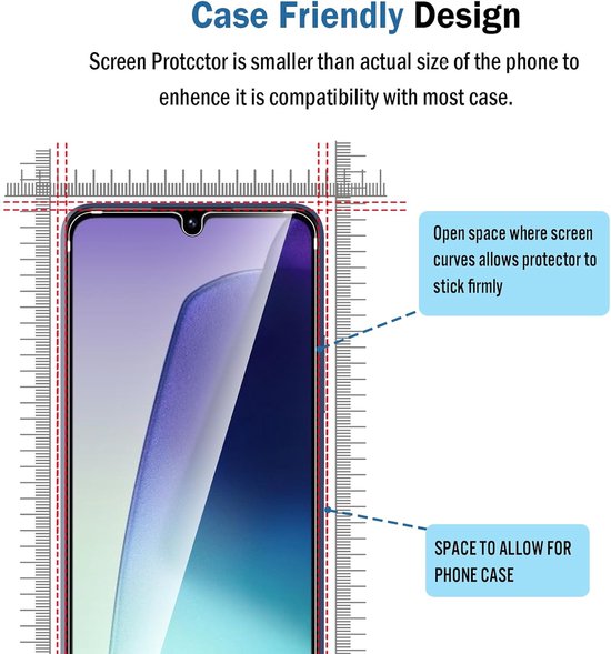 Xiaomi Redmi 14C & Poco C7 Screenprotector Gehard 9H – Anti-kras – 3-Pack-Ilumina Benelux