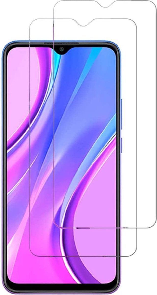 Xiaomi Redmi 9 Prime Screenprotector Gehard 9H – Anti-kras – 2-Pack-Ilumina Benelux
