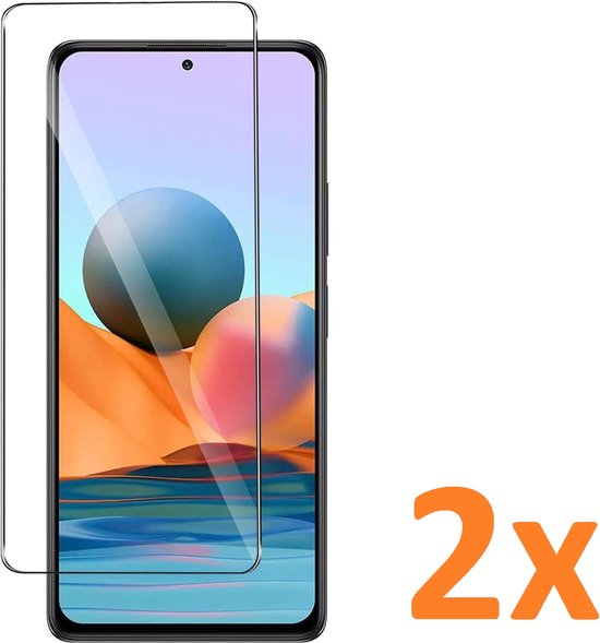 Xiaomi Redmi Note 10 Pro Screenprotector Gehard 9H – Anti-kras – 2-Pack-Ilumina Benelux