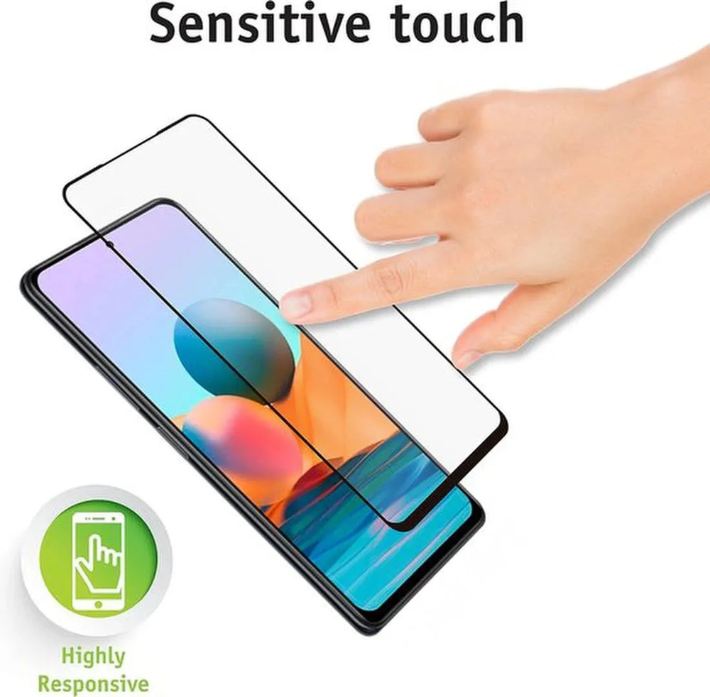 Xiaomi Redmi Note 10 Screenprotector Gehard 9H Screenprotector Full Cover – 2-Pack-Ilumina Benelux