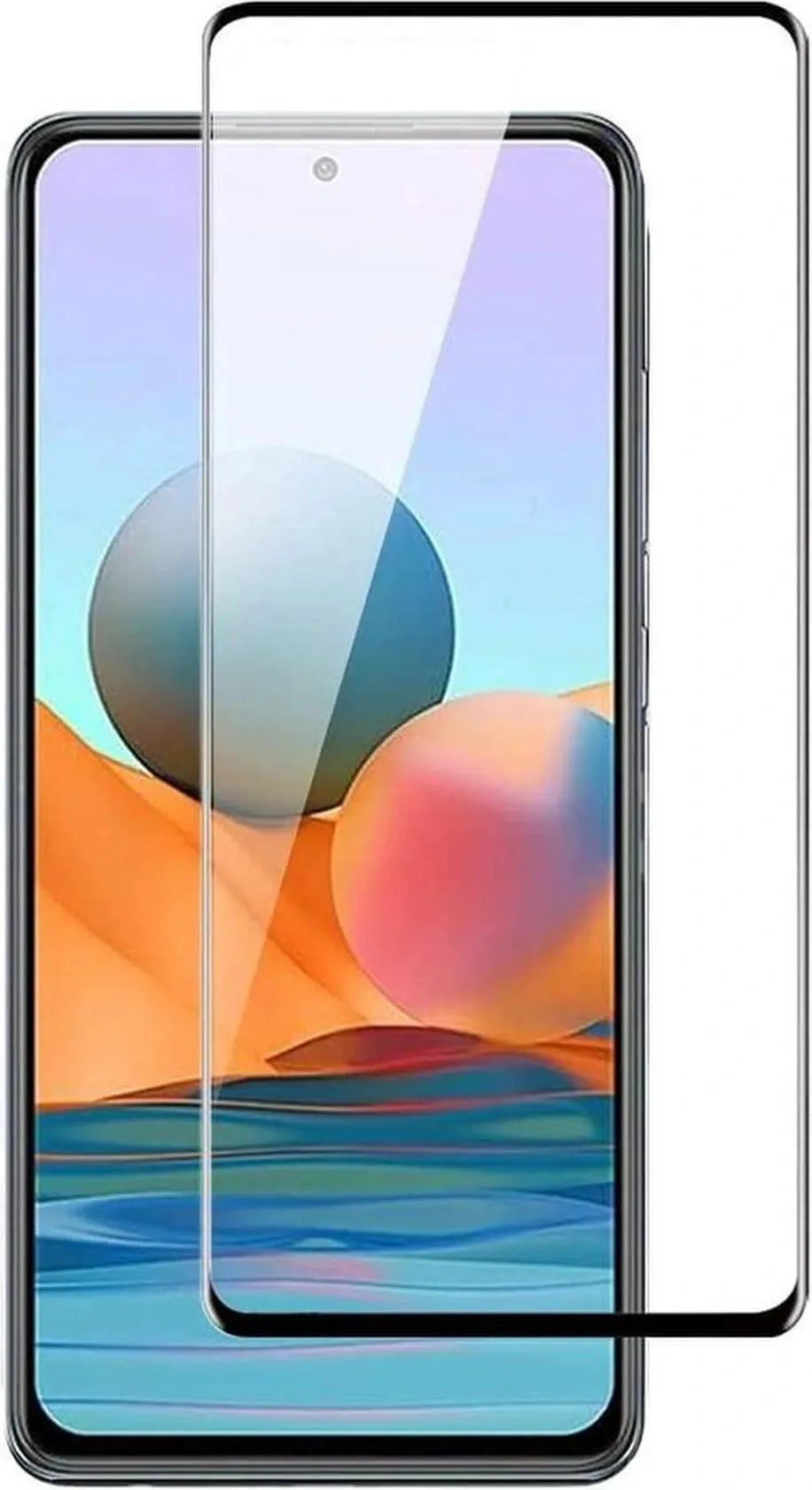 Xiaomi Redmi Note 10s Screenprotector Gehard 9H Screenprotector Full Cover – 2-Pack-Ilumina Benelux