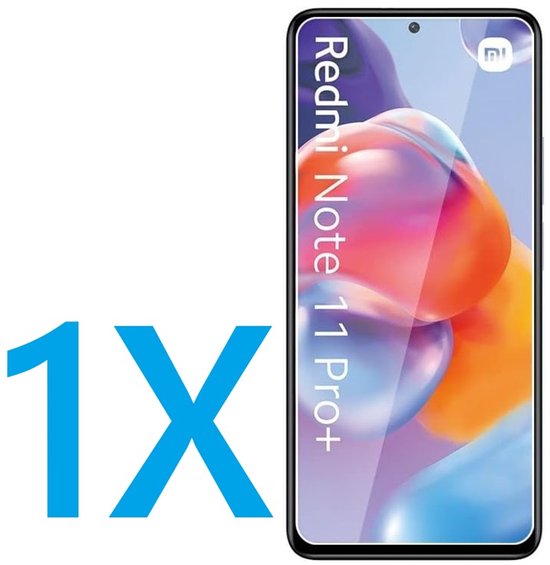 Xiaomi Redmi Note 11 Pro+ 5G Screenprotector Gehard 9H – Anti-kras – Tempered Glas – 1-Pack-Ilumina Benelux