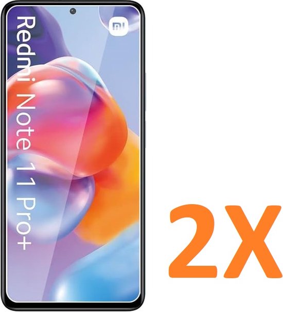 Xiaomi Redmi Note 11 Pro 5G/11 Pro+ 5G/Poco X4 Pro 5G – Gehard Glas – 9H – Anti-kras-Ilumina Benelux