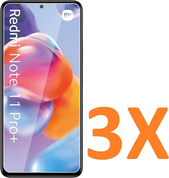 Xiaomi Redmi Note 11 Pro 5G/11 Pro+ 5G/Poco X4 Pro 5G Screenprotector Gehard 9H – Anti-kras-Ilumina Benelux