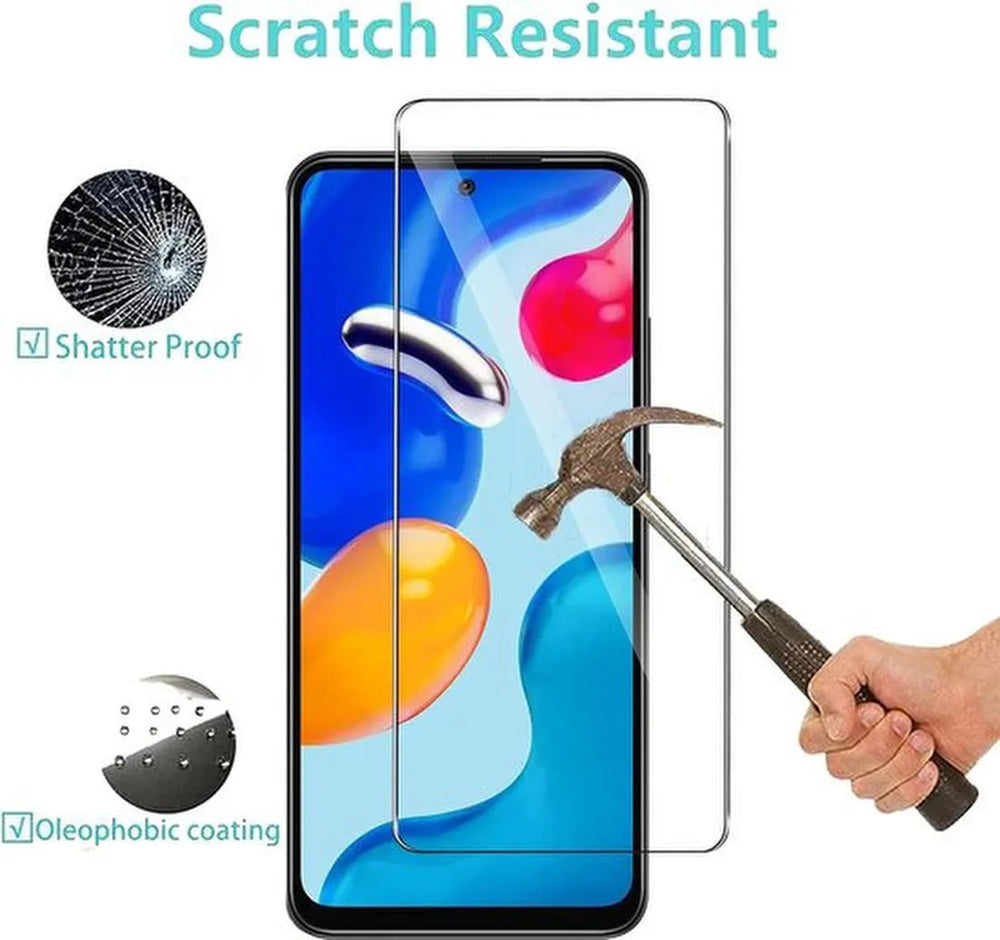 Xiaomi Redmi Note 11 Screenprotector Gehard 9H – Anti-kras – 1-Pack-Ilumina Benelux