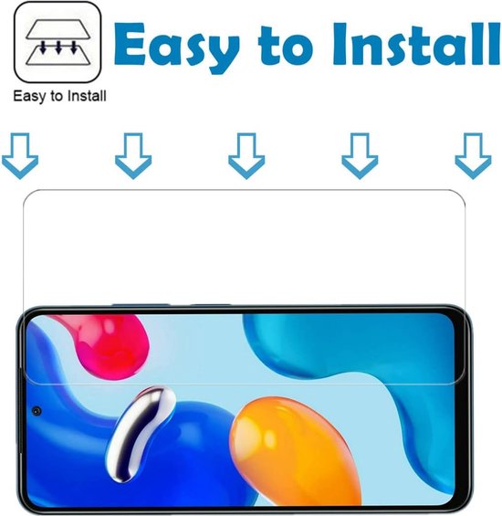 Xiaomi Redmi Note 11S Screenprotector Gehard 9H – Anti-kras – 2-Pack-Ilumina Benelux