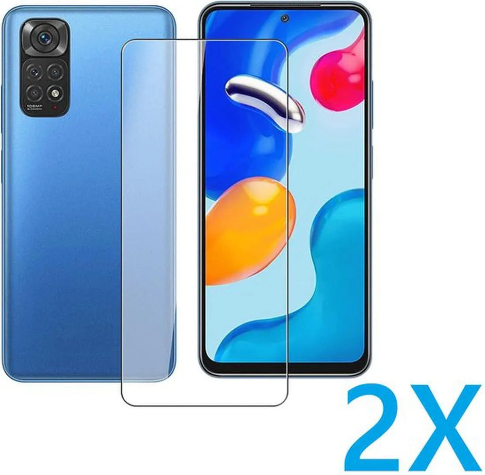 Xiaomi Redmi Note 11S/11T & Poco M4 Pro 5G Screenprotector Gehard 9H – Anti-kras – 2-Pack-Ilumina Benelux