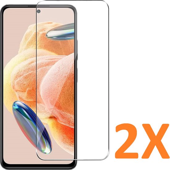 Xiaomi Redmi Note 12 Pro 4G Screenprotector Gehard 9H – Anti-kras – 2-Pack-Ilumina Benelux