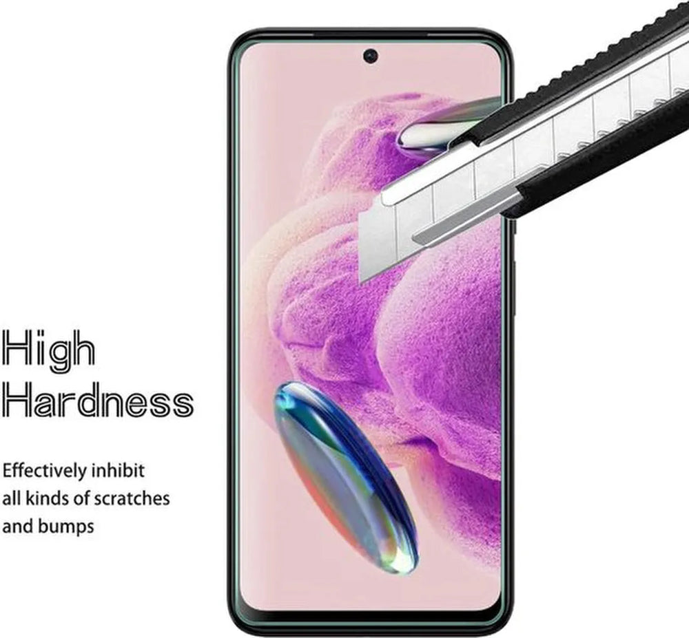 Xiaomi Redmi Note 12S Screenprotector Gehard 9H – Anti-kras – 1-Pack-Ilumina Benelux