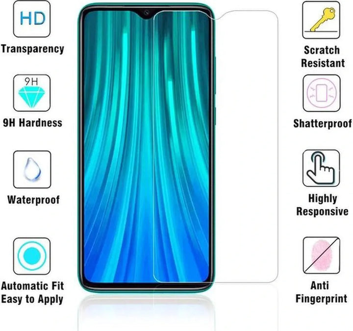 Xiaomi Redmi Note 8 Pro Screenprotector Gehard 9H – Anti-kras – 3-Pack-Ilumina Benelux