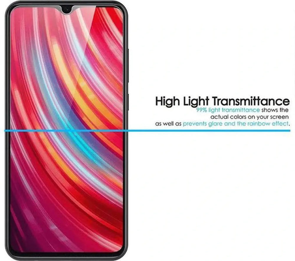 Xiaomi Redmi Note 8 Screenprotector Gehard 9H – Anti-kras – 2-Pack-Ilumina Benelux