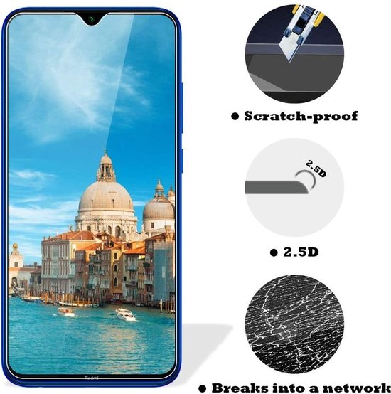 Xiaomi Redmi Note 8T – 9H Gehard Glas – Anti-kras – 1-Pack-Ilumina Benelux
