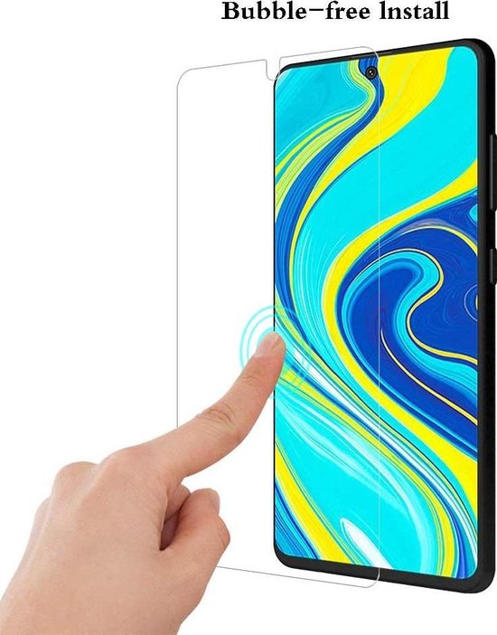 Xiaomi Redmi Note 9S/9 Pro/9 Pro Max Screenprotector Gehard 9H – Anti-kras – 3-Pack-Ilumina Benelux