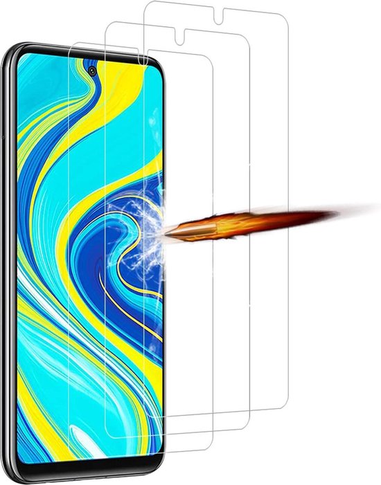 Xiaomi Redmi Note 9S/9 Pro/9 Pro Max Screenprotector Gehard 9H – Anti-kras – 3-Pack-Ilumina Benelux