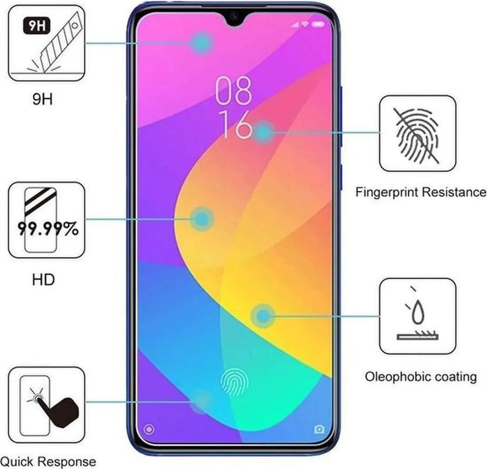 Xiaomi Redmi Y3 – 3-Pack – Gehard Glas – Anti-kras-Ilumina Benelux
