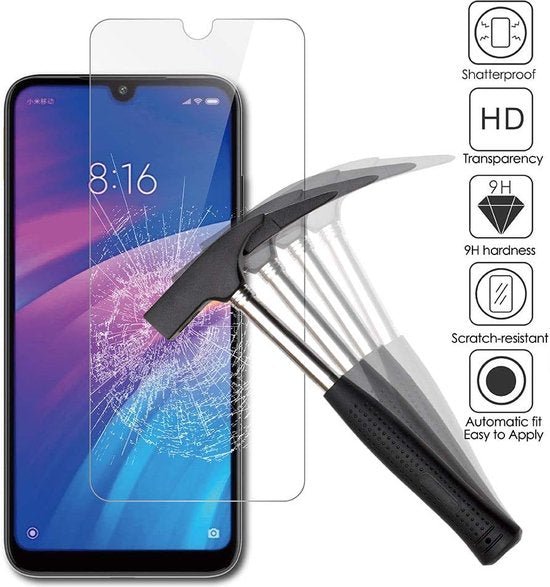Xiaomi Redmi Y3 Screenprotector Gehard 9H – Anti Kras – 2-Pack-Ilumina Benelux