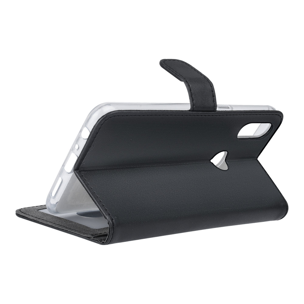 Zwart hoejse Samsung Galaxy A10s Book Case - Pasjeshouder - Magneetsluiting (A107F)-Hoesjes-Ilumina Benelux