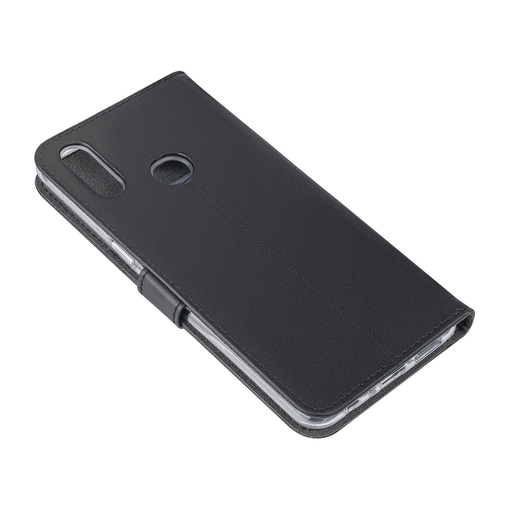 Zwart hoejse Samsung Galaxy A10s Book Case - Pasjeshouder - Magneetsluiting (A107F)-Hoesjes-Ilumina Benelux