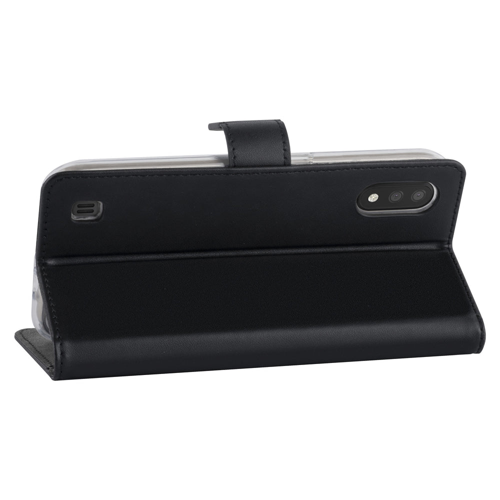 Zwart hoesje Samsung Galaxy A01 - Book Case - Kaarthouder (A015F)-Hoesjes-Ilumina Benelux
