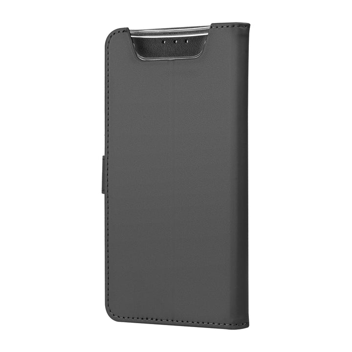 Zwart hoesje Samsung Galaxy A80 - Book Case - Pasjeshouder - Magneetsluiting (A805F)-Hoesjes-Ilumina Benelux