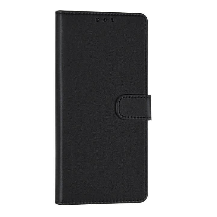 Zwart hoesje voor Oppo A15 - Book Case - Pasjeshouder - Magneetsluiting-Hoesjes-Ilumina Benelux