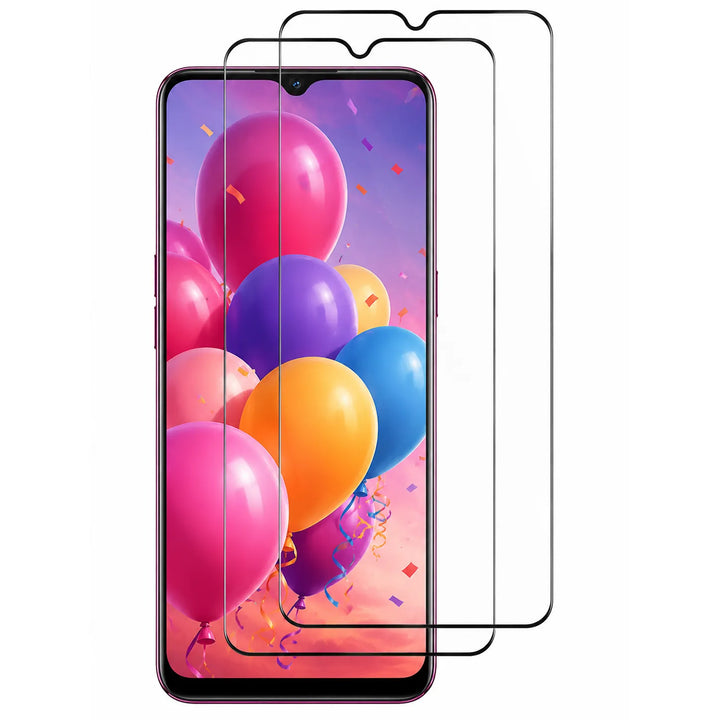 Oppo A5 2020/A9 2020/A15/A15s Screenprotector Full Cover Glas – 2x-Ilumina Benelux