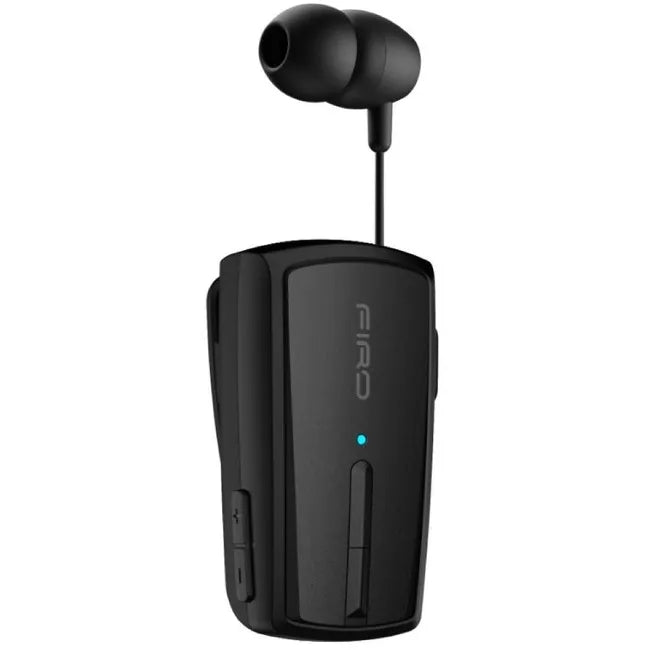 In-Ear Bluetooth Handsfree Headset met Intrekbare Oordop – Bluetooth 5.1 – 12 Uur Gesprekstijd – Dual Connect – Zwart-Ilumina Benelux
