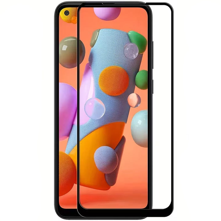 Samsung Galaxy A11 Screenprotector Full Cover – 9H Gehard Glas-Ilumina Benelux