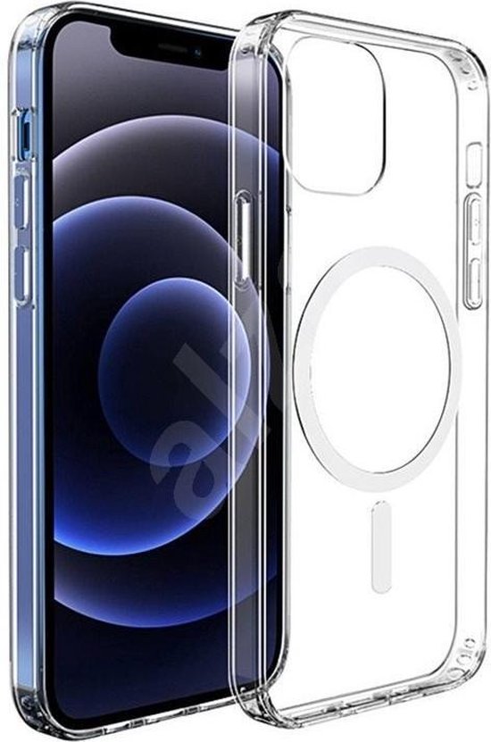 Apple iPhone 12 Pro Mini Hoesjes – MagSafe Backcover – Transparant – Beschermhoes – Doorzichtig-Ilumina Benelux