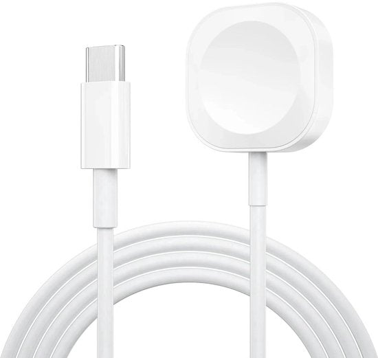 Apple Watch oplader – Snel lader USB-C – Geschikt voor Series 1-9/SE/Ultra – 1 meter oplaadkabel-Oplader-Ilumina Benelux