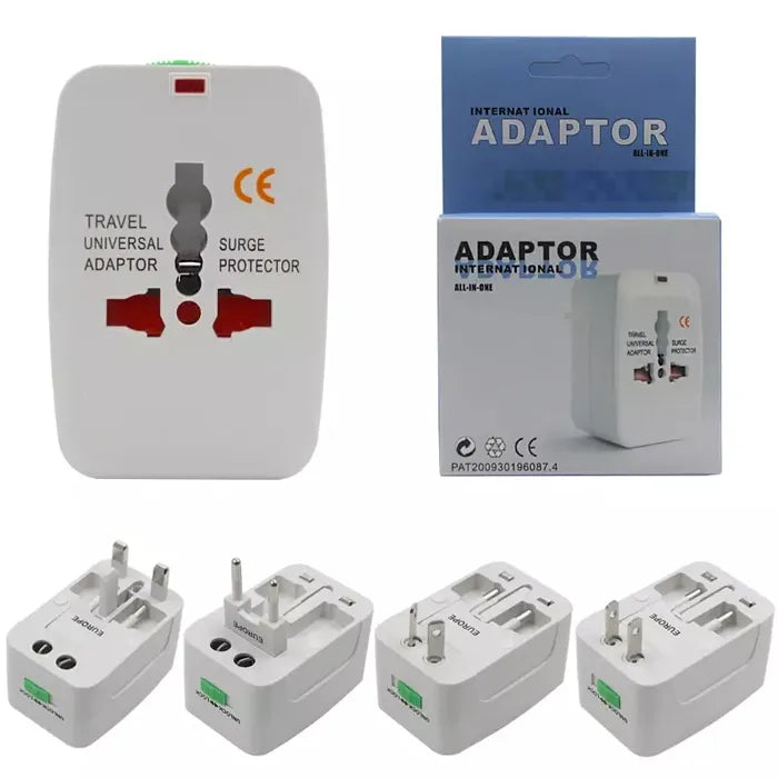 Universele Reisstekker Wereldstekker US UK AU EU – Internationale Travel Adapter 250V 10A