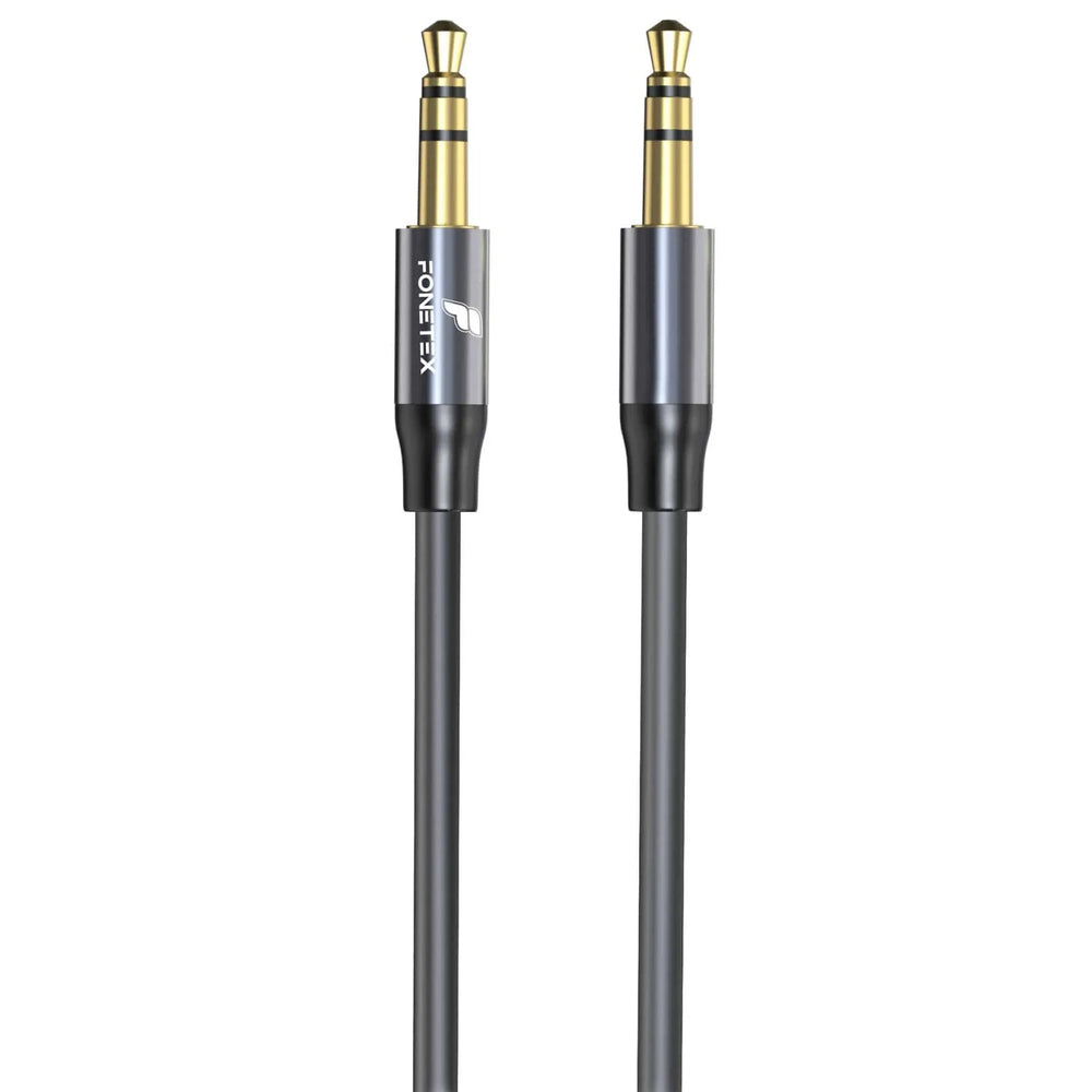 3.5mm AUX Kabel – HiFi Audio Kabel – AUX naar AUX – 1 Meter – Vergulde Connectoren – Geschikt voor Auto, Smartphone, Laptop, Speaker en Hoofdtelefoon
