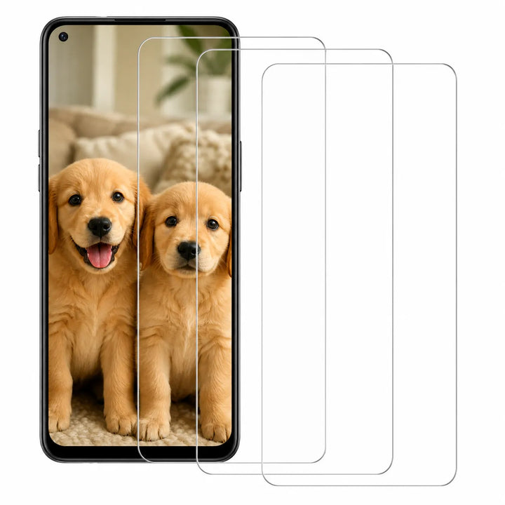 OnePlus 8 Pro Screenprotector Gehard 9H Glas – 3-Pack-Ilumina Benelux